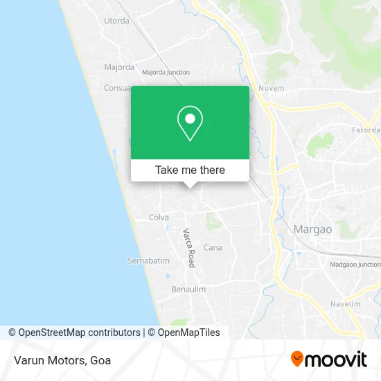 Varun Motors map