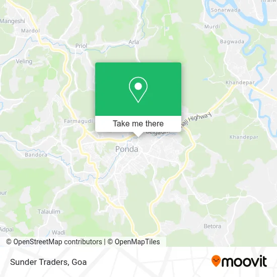 Sunder Traders map