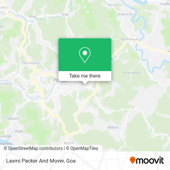 Laxmi Packer And Mover map