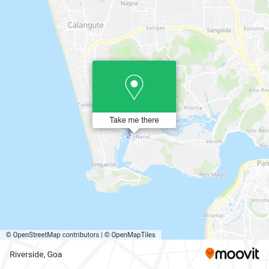 Riverside map