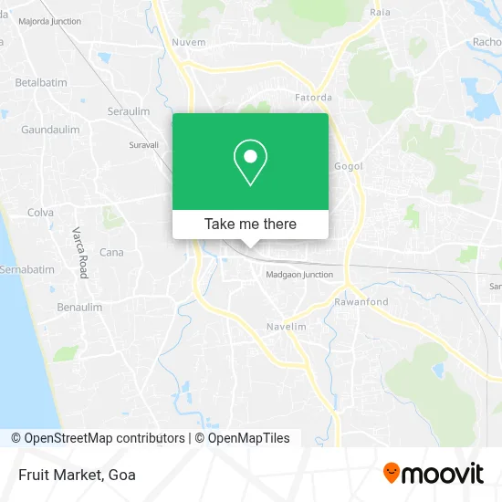 Fruit Market map
