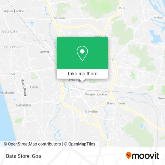 Bata Store map
