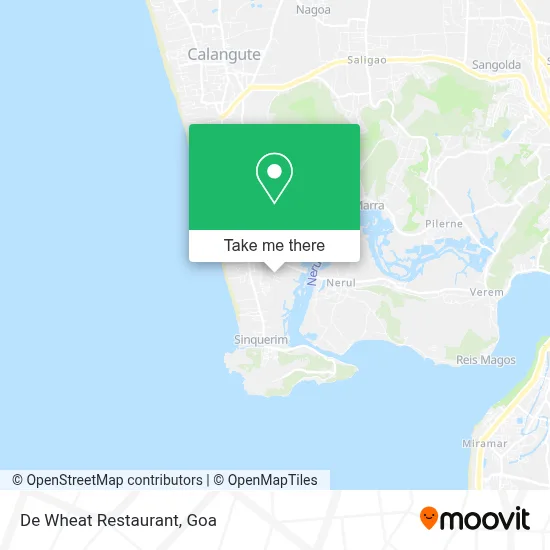 De Wheat Restaurant map