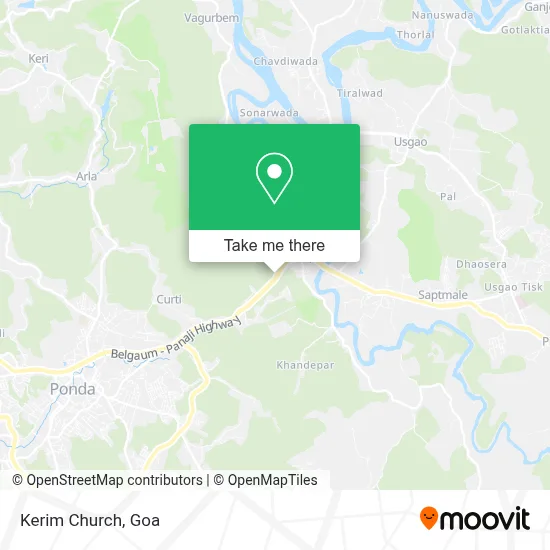 Kerim Church map