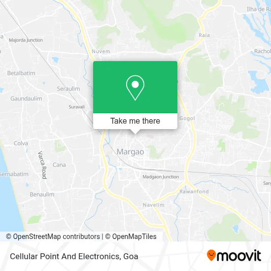Cellular Point And Electronics map
