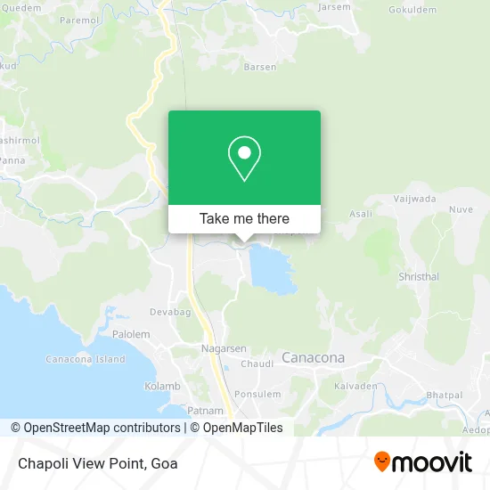 Chapoli View Point map