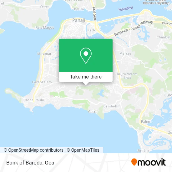 Bank Of Baroda map