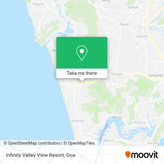 Infinity Valley View Resort map