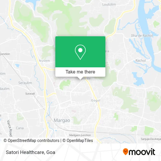 Satori Healthcare map