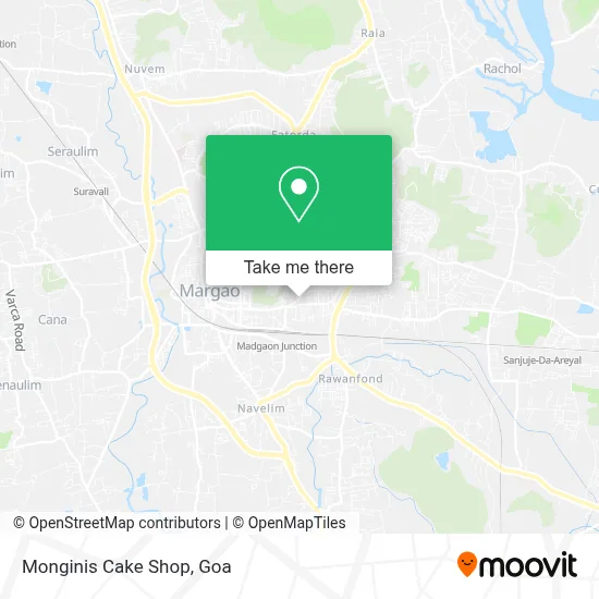 Monginis Cake Shop map