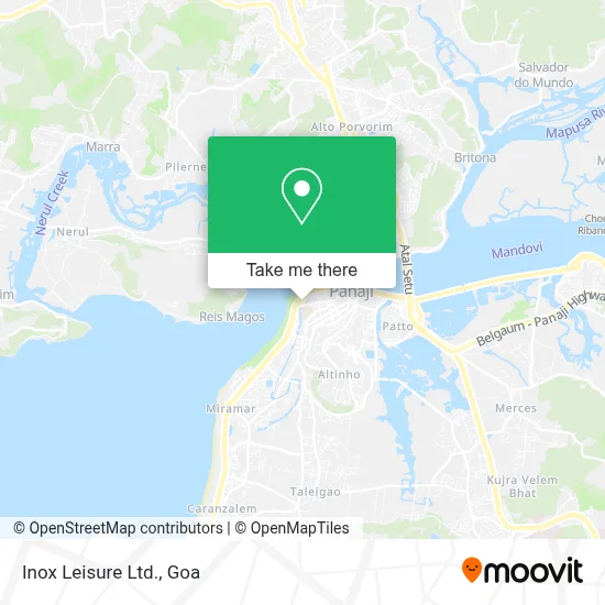 Inox Leisure Ltd. map