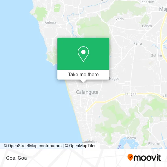 Goa map
