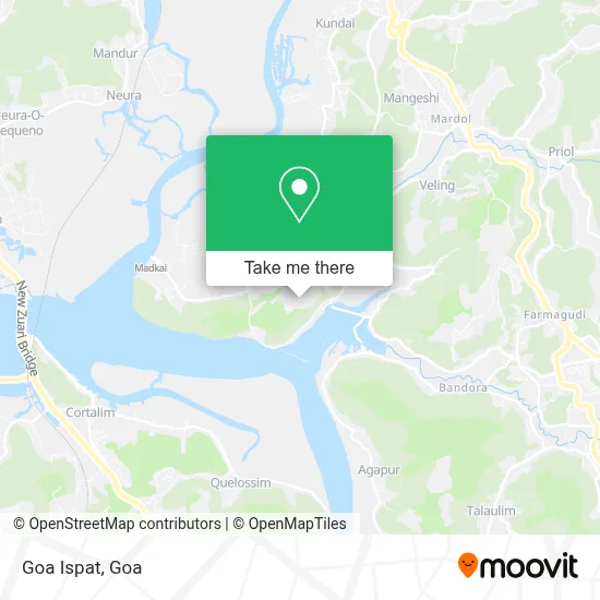 Goa Ispat map