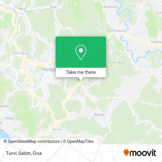 Turvi Salon map