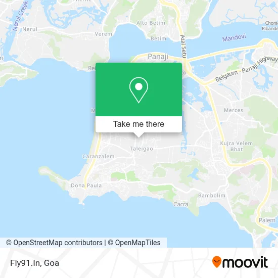 Fly91.In map