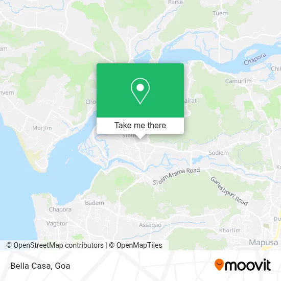 Bella Casa map