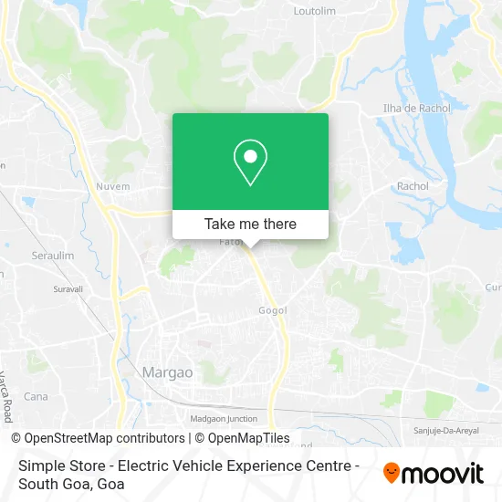 Simple Store - Electric Vehicle Experience Centre - South Goa map