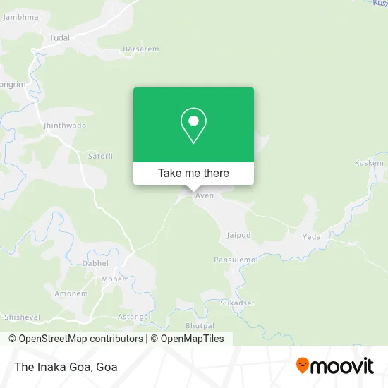 The Inaka Goa map