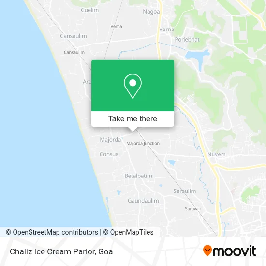 Chaliz Ice Cream Parlor map