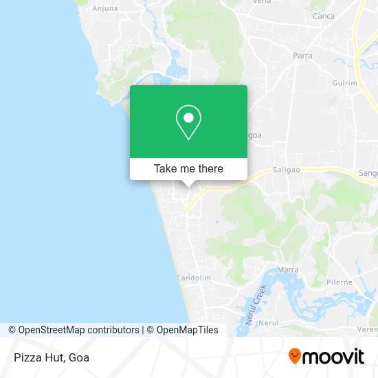 Pizza Hut map