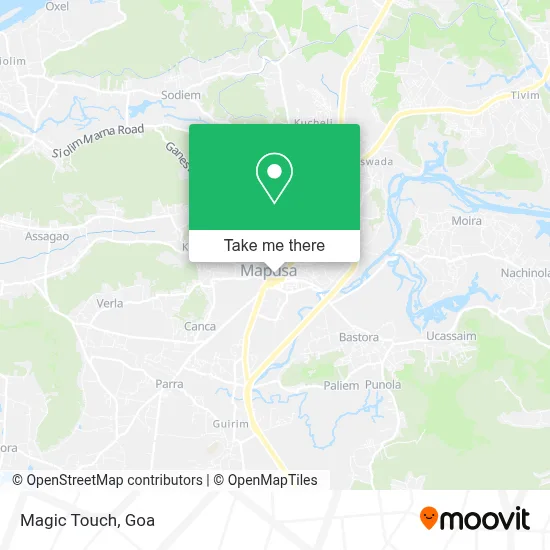 Magic Touch map