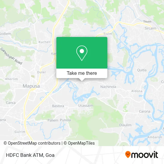Hdfc Bank Atm map