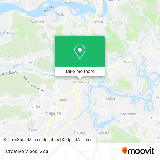 Creative Vibes map