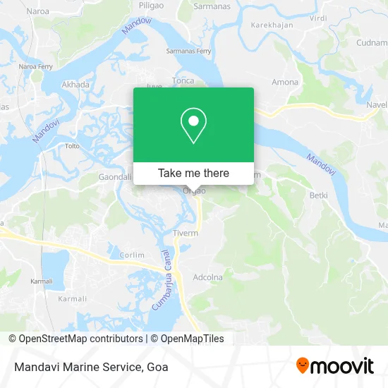 Mandavi Marine Service map