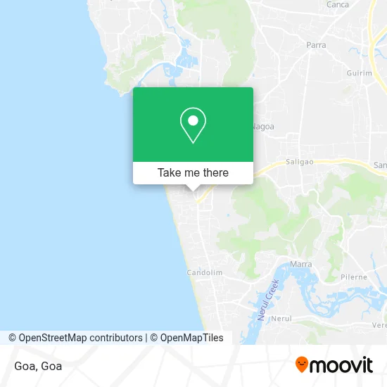 Goa map