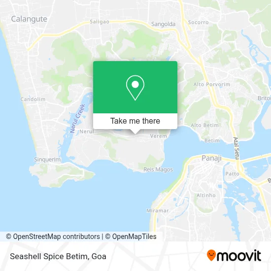 Seashell Spice Betim map