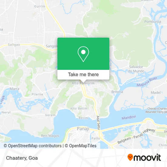 Chaatery map
