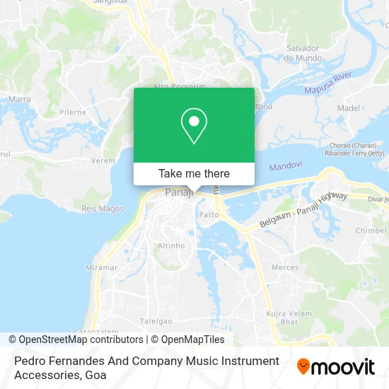 Pedro Fernandes And Company Music Instrument Accessories map