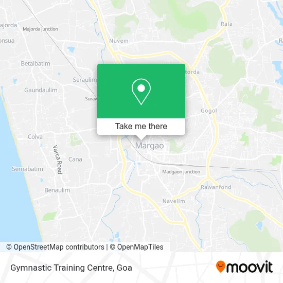 Gymnastic Training Centre map