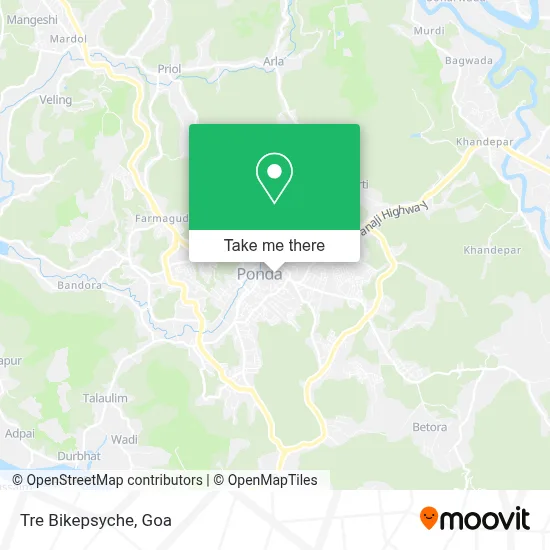 Tre Bikepsyche map