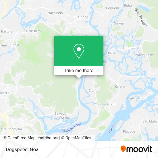 Dogspeed map
