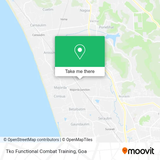 Tko Functional Combat Training map