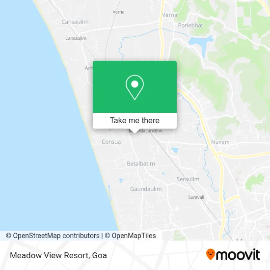 Meadow View Resort map