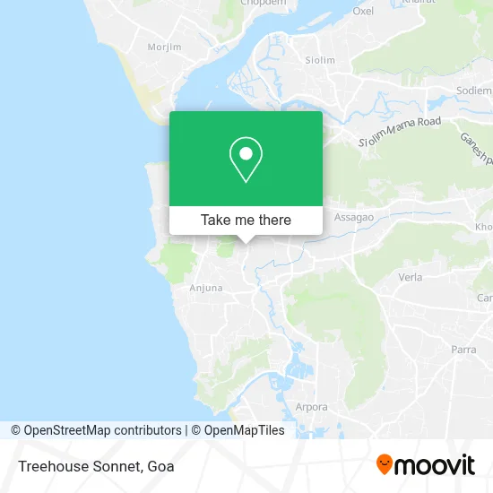 Treehouse Sonnet map