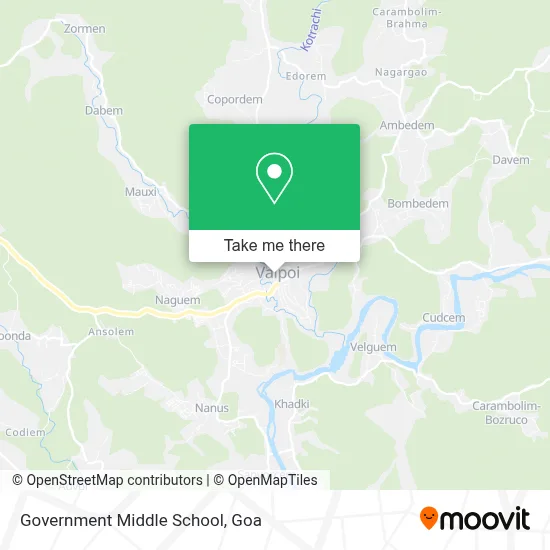 Government Middle School map