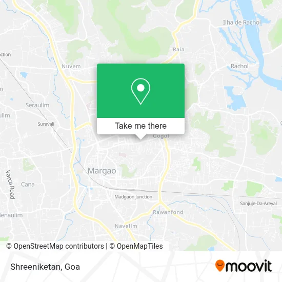 Shreeniketan map