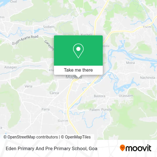 Eden Primary And Pre Primary School map