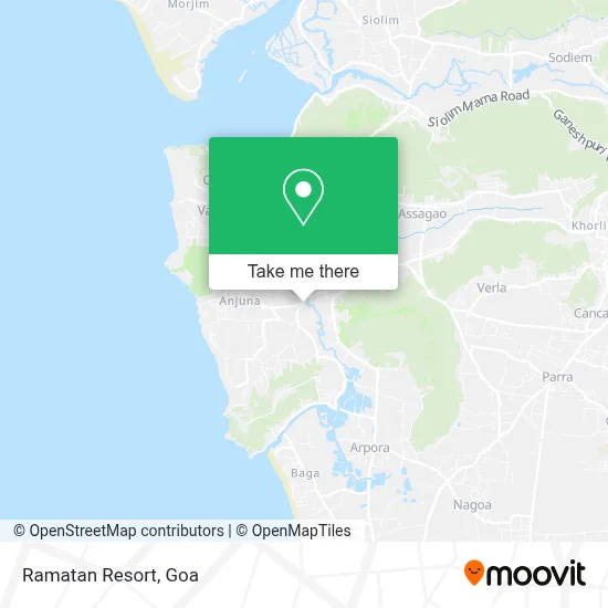 Ramatan Resort map