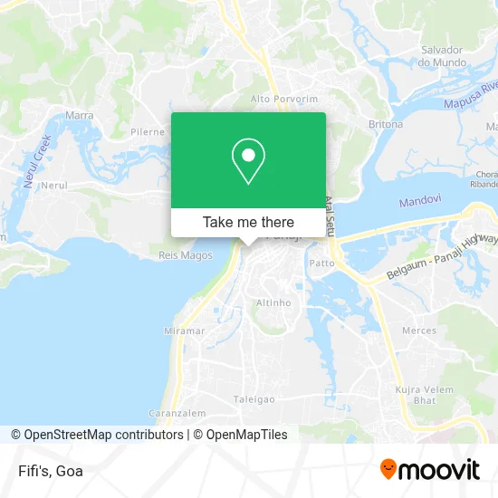 Fifi's map