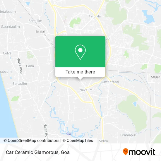 Car Ceramic Glamorous map