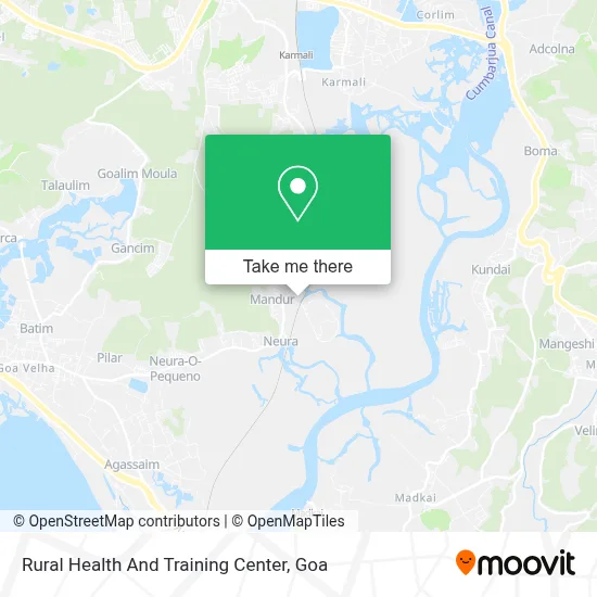 Rural Health And Training Center map