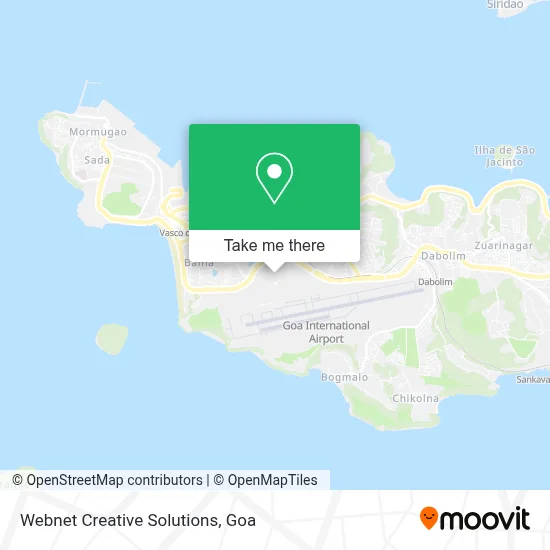 Webnet Creative Solutions map