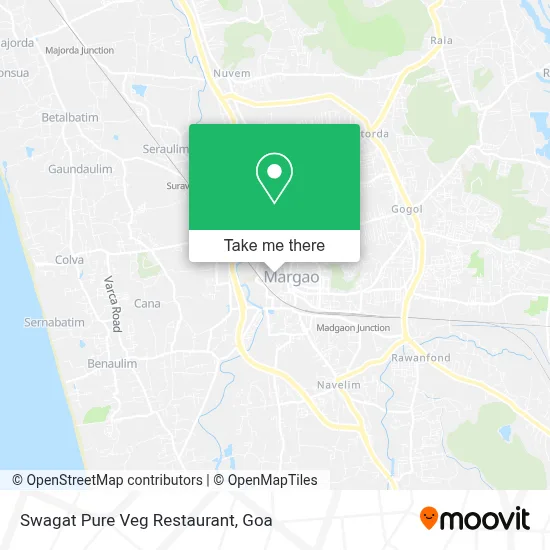 Swagat Pure Veg Restaurant map