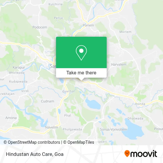 Hindustan Auto Care map