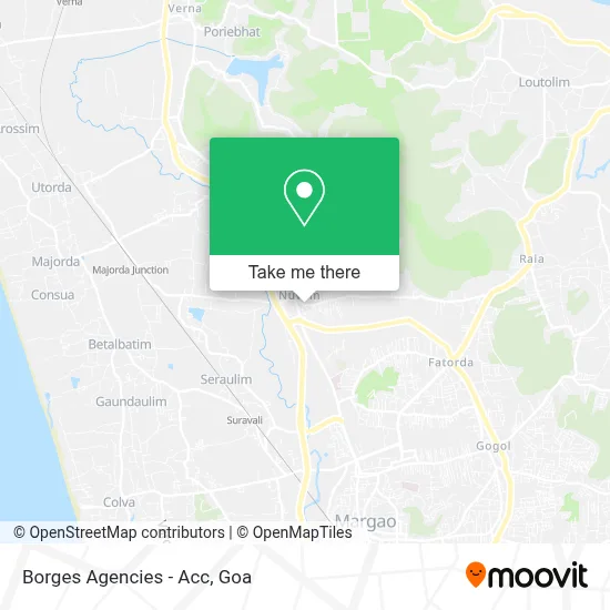 Borges Agencies - Acc map
