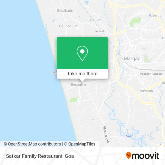 Satkar Family Restaurant map
